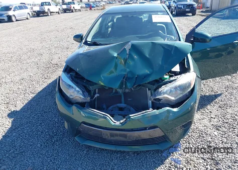 2015 Toyota Corolla Le из США, поврежденный, VIN 2T1BURHE4FC258957